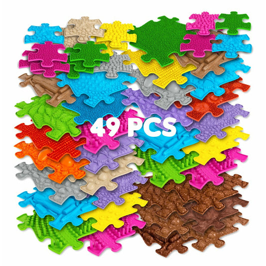 Diamond Sensory Playmat Set ~ 49 pieces