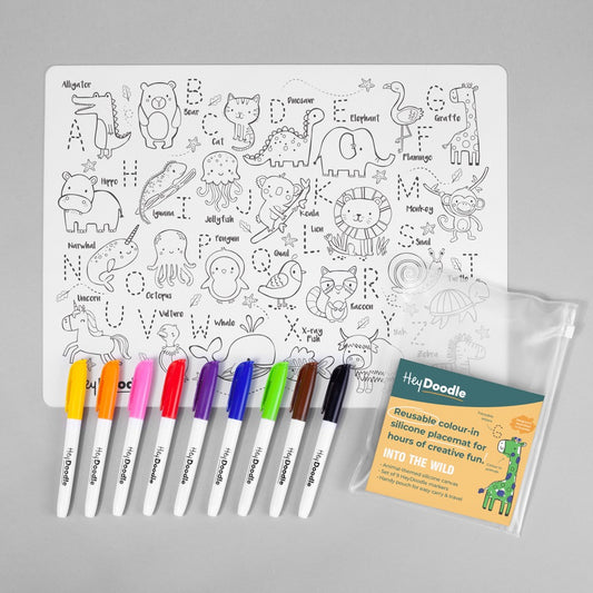 Hey Doodle ~ Reusable Silicon Activity Mats ~ Various