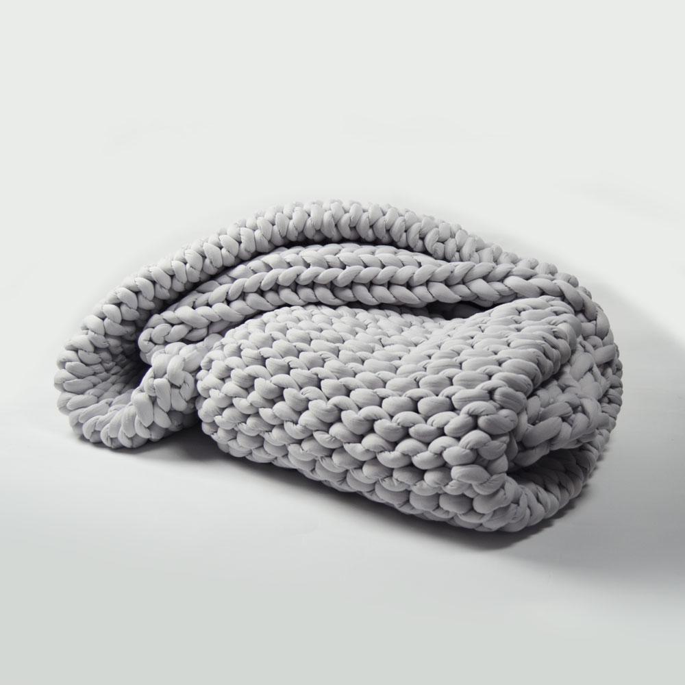 Neptune Knitted Weighted Blanket - The Sensory Poodle