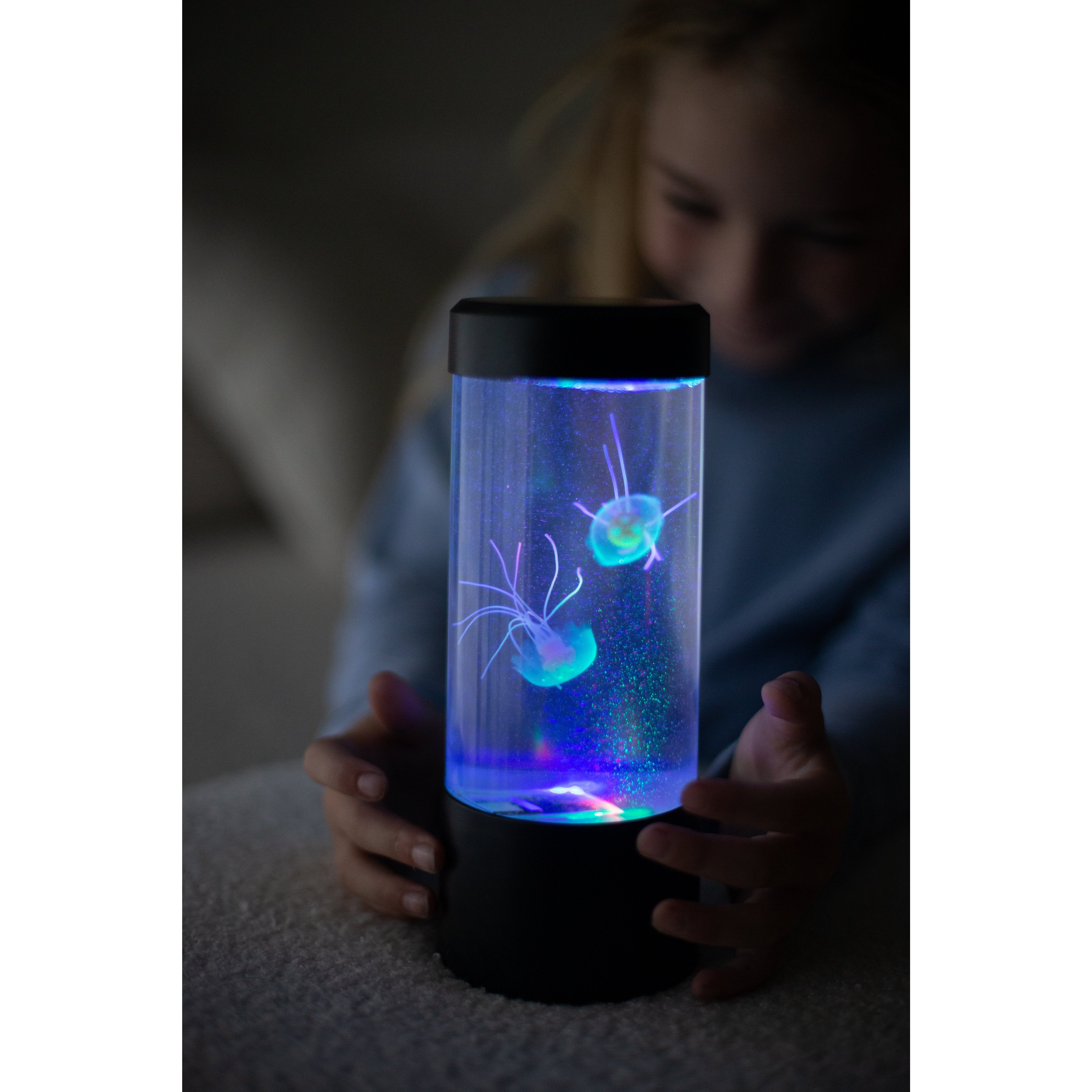 Desktop Jellyfish Sensory Lamp ~ 23cm – The Sensory Poodle