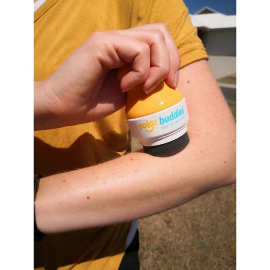 SOLAR BUDDIES ~ SUNSCREEN APPLICATOR DESIGNED BY MUMS, FOR KIDS