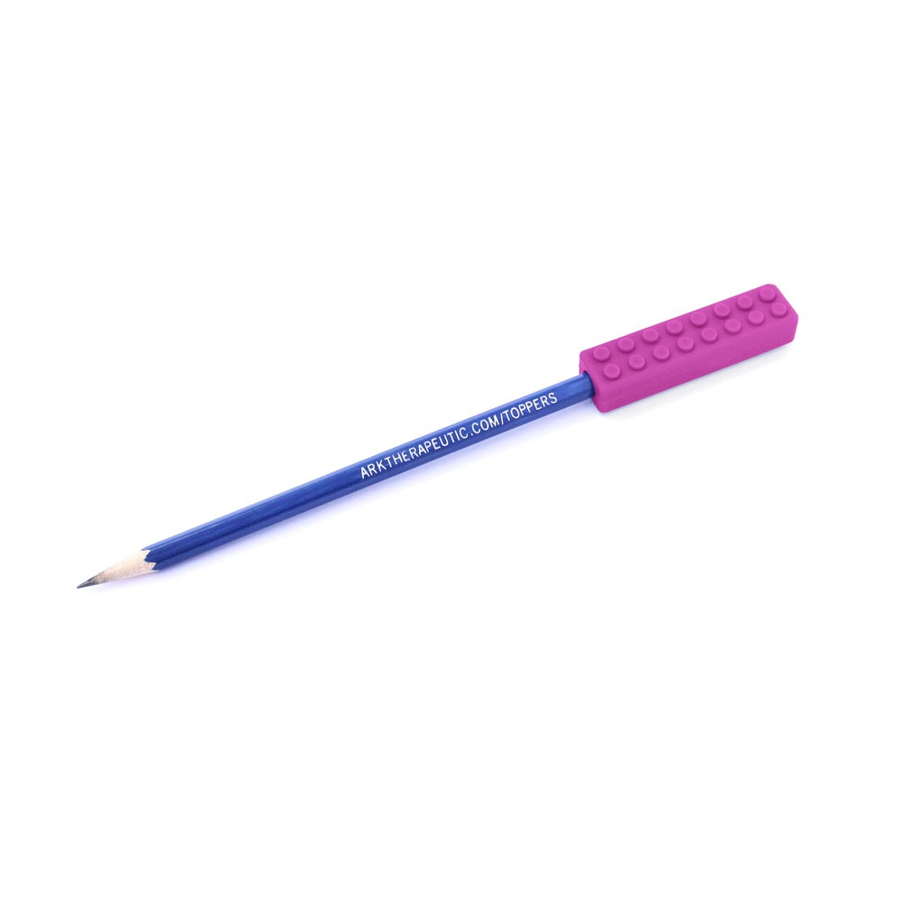 ARK’s Brick Stick Chewable Pencil Topper ~ With Pencil - The Sensory Poodle