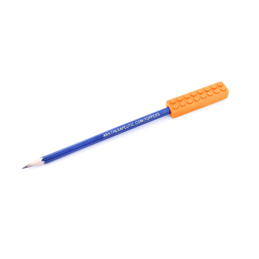 ARK’s Brick Stick Chewable Pencil Topper ~ With Pencil - The Sensory Poodle