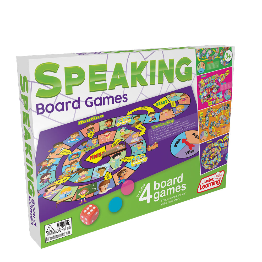 Speaking Board Games