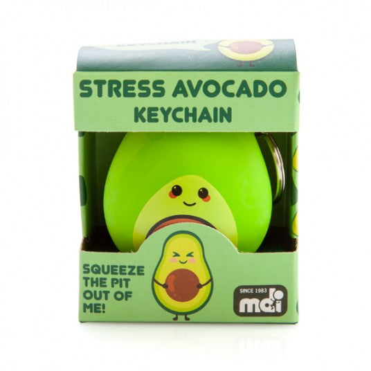 Stress Avocado Keyring