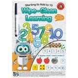 Wipe-Clean Learning Starting To Add To 10