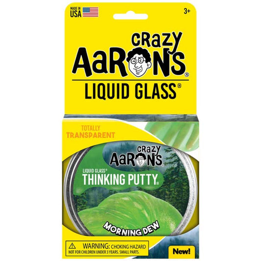 MORNING DEW | LIQUID GLASS THINKING PUTTY 4" TIN