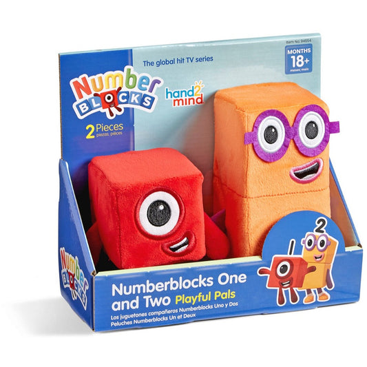 Numberblocks One and Two Playful Pals Plush