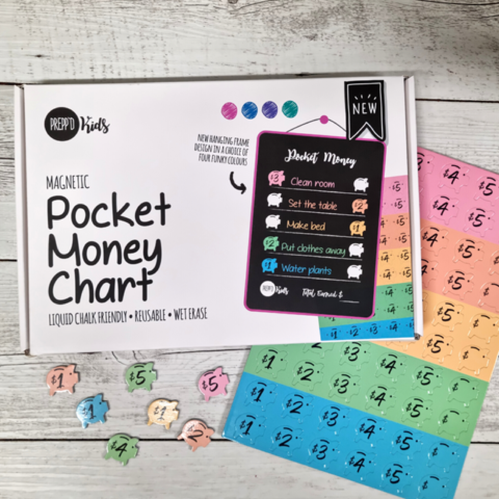 Pocket Money Chart (A4 Hanging)