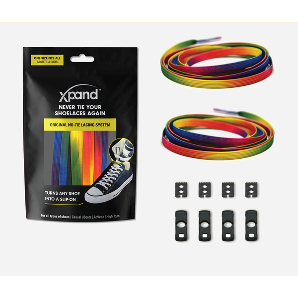 Xpand Laces The Original No-Tie Lacing System - The Sensory Poodle