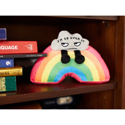 “I’m So Over It” Plush Rainbow