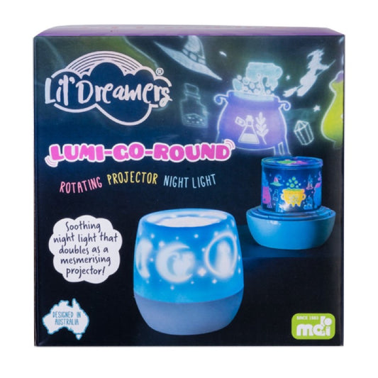 Lil Dreamers Lumi-Go-Round Enchanted Rotating Projector Light