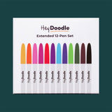 Hey Doodle ~ Standard 12 Pen Set