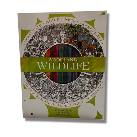 Woodland Wildlife Colouring Kit