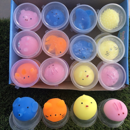 Jelly squishy mochi animals