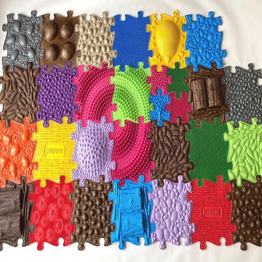 Royal Sensory Playmat Set ~ 30 Pieces